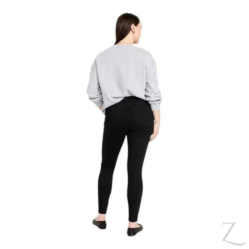Buy-Ladies High Rise Super Skinny Super Strong Stretchy Denim Jeans | Plain | "Samina" - B Grade-Online-in South Africa-on Zalemart