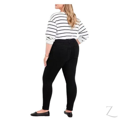 Buy-Ladies High Rise Super Skinny Super Strong Stretchy Denim Jeans | Plain | "Samina" - B Grade-Online-in South Africa-on Zalemart