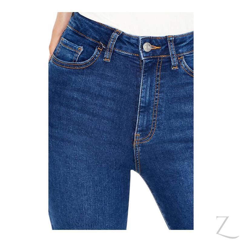 Buy-Ladies High Rise Super Stretchy Super Skinny Strong Denim Jeans | Plain | "Fele" - B Grade-Online-in South Africa-on Zalemart