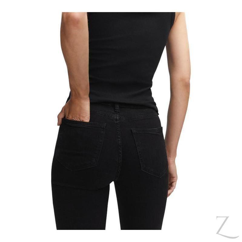 Buy-Ladies High Rise Super Stretchy Super Skinny Super Strong Denim Jeans | Plain | "Sithelo" - B Grade-Online-in South Africa-on Zalemart