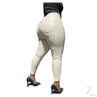 Buy-Ladies High Waist Super Skinny Super Stretchy Strong Denim Jeans | Plain | "Limu" - B Grade-Online-in South Africa-on Zalemart