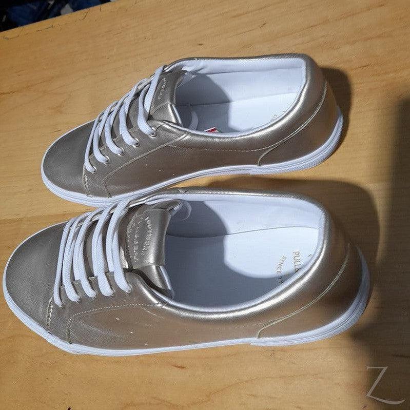 Buy-Ladies Metallic Sneakers | Lace Up | "Dube" - B Grade-Online-in South Africa-on Zalemart
