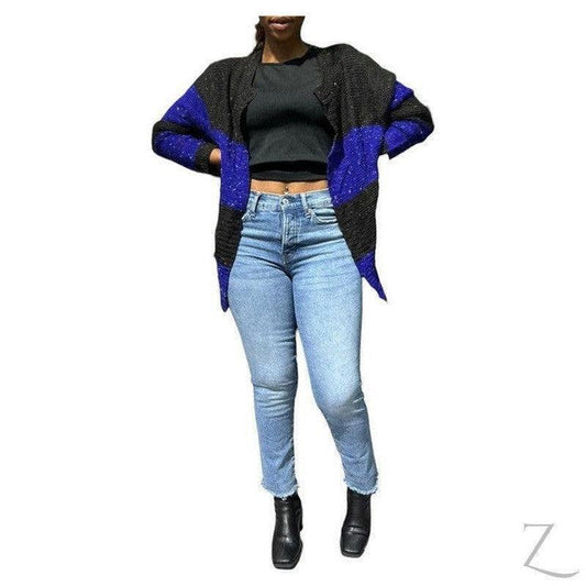Buy-Ladies Open Front Woolly Cardigan | Long | "Zia" - B Grade-Online-in South Africa-on Zalemart