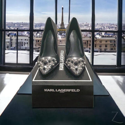 Buy-Ladies Pointed Toe Stiletto Heel Pumps | Studded | "Khulu" - B Grade-Online-in South Africa-on Zalemart