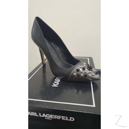 Buy-Ladies Pointed Toe Stiletto Heel Pumps | Studded | "Khulu"-Online-in South Africa-on Zalemart