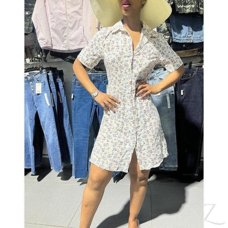 Buy-Ladies Short Sleeve Mini Summer Dress | Short | "Oola" - B Grade-Online-in South Africa-on Zalemart