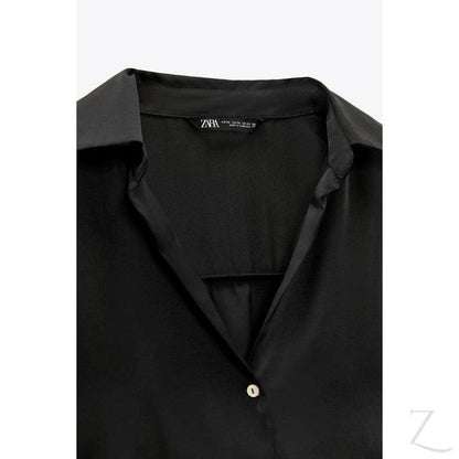 Buy-Ladies Silky Satin Shirt | Plain | "Zia" - B Grade-Online-in South Africa-on Zalemart