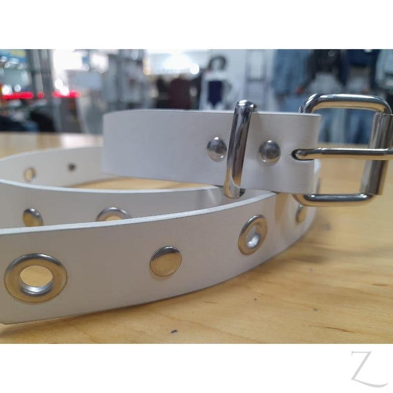 Buy-Ladies Single Grommet Faux Leather Belt | "Fele" - B Grade-Online-in South Africa-on Zalemart