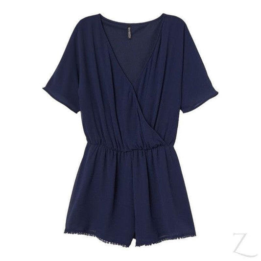 Buy-Ladies Sleeveless Summer Romper | Short | "Futhi" - B Grade-Navy Blue-XXS-Online-in South Africa-on Zalemart