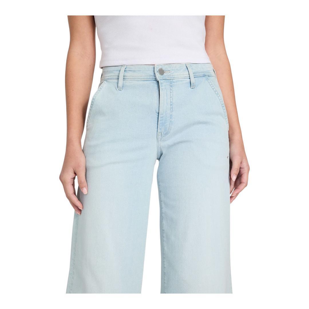 Buy-Ladies Stretchy Strong Wide Leg Denim Jeans | Cropped | "Gela" - A Grade-Online-in South Africa-on Zalemart
