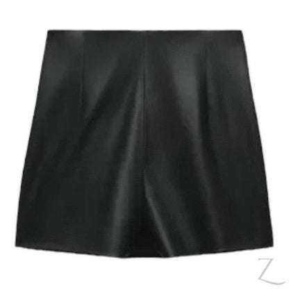 Buy-Ladies Strong Faux Leather Skirt | Skort | "Zia" - B Grade-Online-in South Africa-on Zalemart