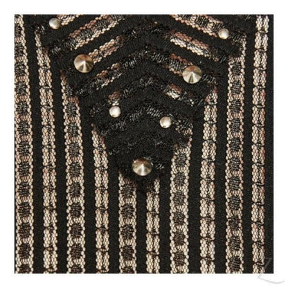 Buy-Ladies Studded Lace T-Shirt | Short Sleeve | "Zia" - B Grade-Online-in South Africa-on Zalemart