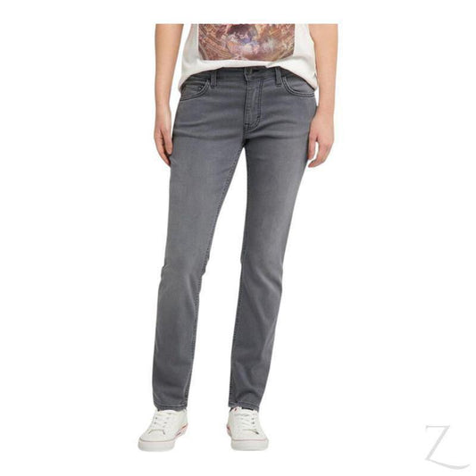 Buy-Ladies Super Stretchy Strong Slim Fit Denim Jeans | Plain | Hashi - B Grade-Grey-30-Regular-Online-in South Africa-on Zalemart