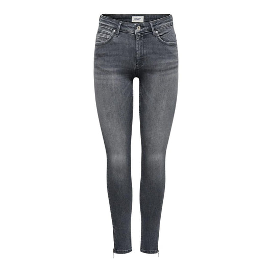 Buy-Ladies Super Stretchy Super Skinny Ankle Grazer Denim Jeans | Zip Detail | "Phela" - B Grade-Online-in South Africa-on Zalemart