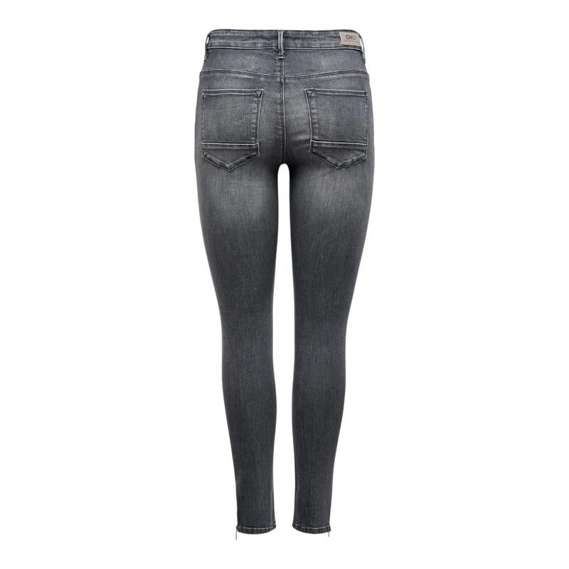 Buy-Ladies Super Stretchy Super Skinny Ankle Grazer Denim Jeans | Zip Detail | "Phela" - B Grade-Online-in South Africa-on Zalemart