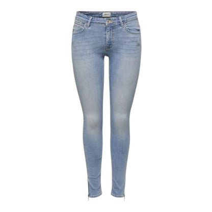 Buy-Ladies Super Stretchy Super Skinny Ankle Grazer Detailed Denim Jeans | Zip Detail | "Phela" - B Grade-Online-in South Africa-on Zalemart