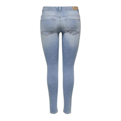 Buy-Ladies Super Stretchy Super Skinny Ankle Grazer Detailed Denim Jeans | Zip Detail | "Phela" - B Grade-Online-in South Africa-on Zalemart