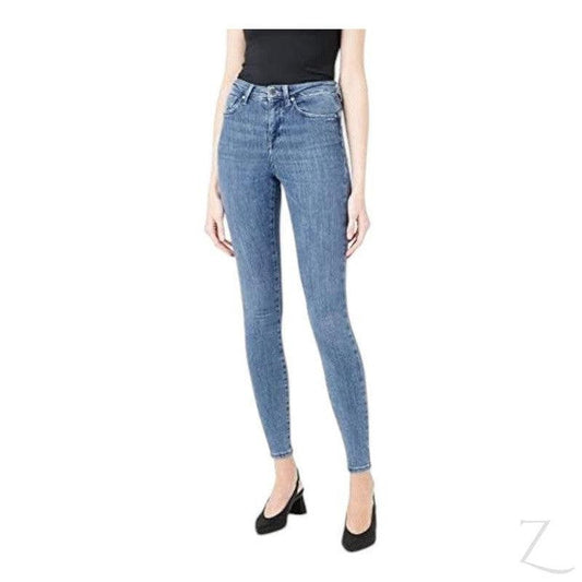 Buy-Ladies Super Stretchy Super Skinny Push Up Denim Jeans | Plain | "Phela"-A Grade-Online-in South Africa-on Zalemart