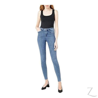Buy-Ladies Super Stretchy Super Skinny Push Up Denim Jeans | Plain | "Phela" - B Grade-Online-in South Africa-on Zalemart