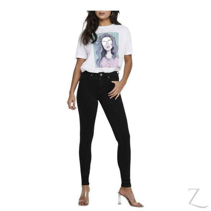Buy-Ladies Super Stretchy Super Skinny Push Up Denim Jeans | Plain | "Phela" - B Grade-Online-in South Africa-on Zalemart
