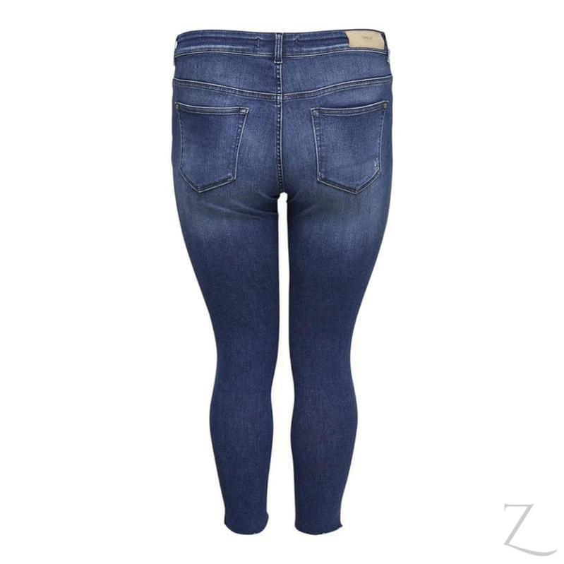 Buy-Ladies Super Stretchy Super Skinny Raw Hem Ripped Denim Jeans | Plus Sizes | "Phela" - B Grade-Online-in South Africa-on Zalemart