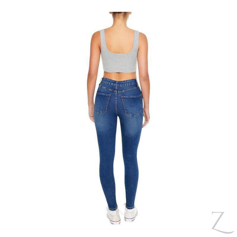 Buy-Ladies Super Stretchy Super Skinny Strong Denim Jeans | Plain | "Fele" - B Grade-Online-in South Africa-on Zalemart