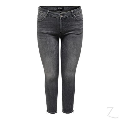 Buy-Ladies Super Stretchy Super Skinny Strong Denim Jeans | Zip Detail | "Phela" - A Grade-Online-in South Africa-on Zalemart