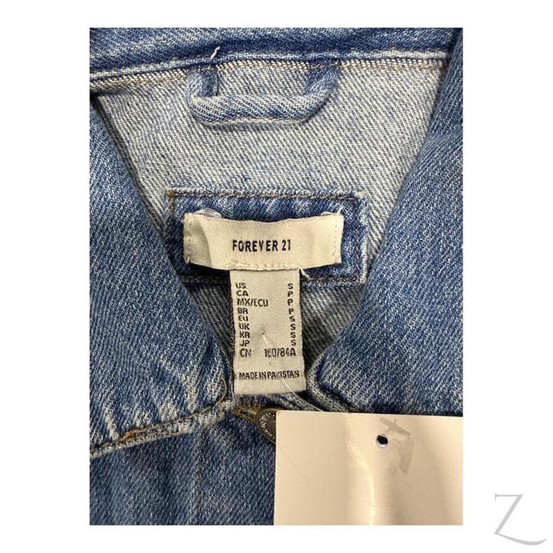 Buy-Ladies Super Strong Cropped Denim Jacket | Ripped | "Fele" - B Grade-Online-in South Africa-on Zalemart