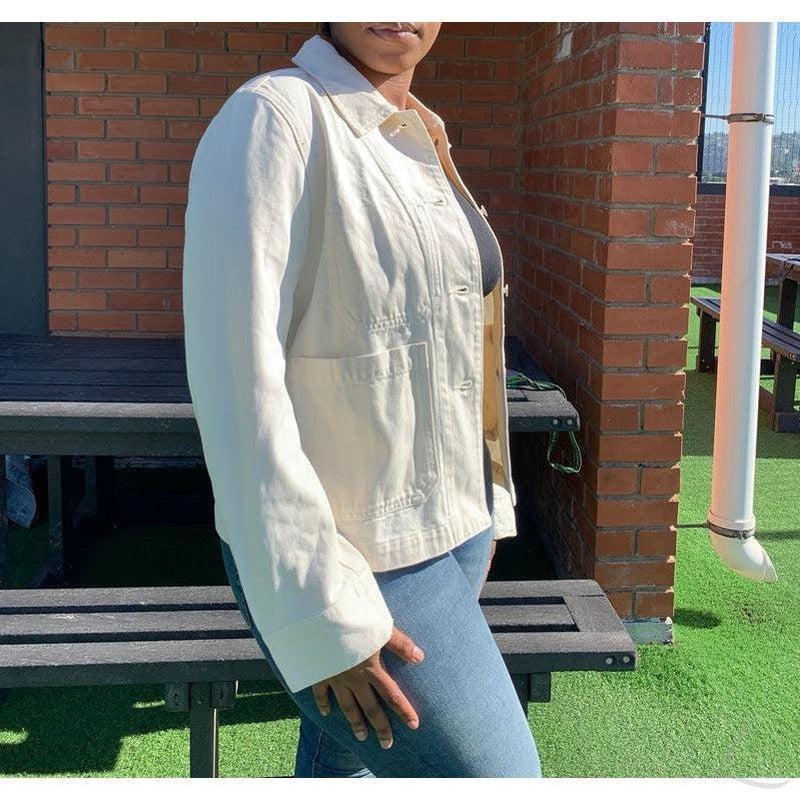 Buy-Ladies Super Strong Denim Jacket With Patch Pockets | "MS" - B Grade-Online-in South Africa-on Zalemart