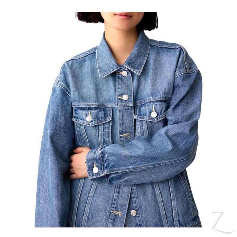 Buy-Ladies Super Strong Icon Denim Jacket | Oversized | "Bobo" - B Grade-Online-in South Africa-on Zalemart