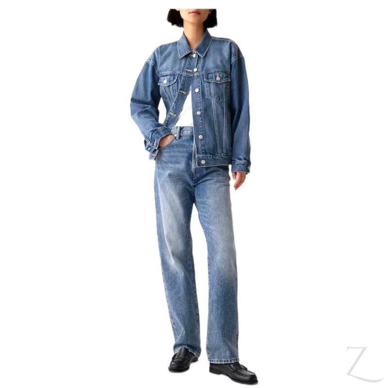 Buy-Ladies Super Strong Icon Denim Jacket | Oversized | "Bobo" - B Grade-Online-in South Africa-on Zalemart