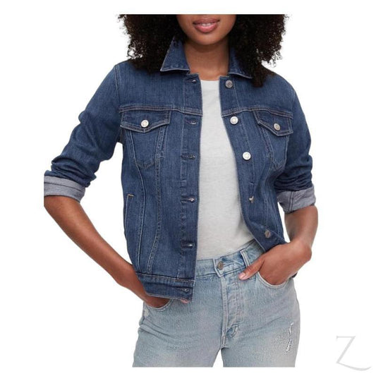 Buy-Ladies Super Strong Icon Denim Jacket | Stretch | "Bobo" - B Grade-Blue-XXS-Online-in South Africa-on Zalemart