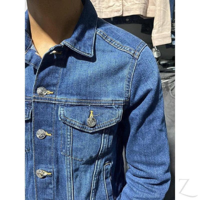 Buy-Ladies Super Strong Short Denim Jacket | Plain | "Futhi" - B Grade-Online-in South Africa-on Zalemart