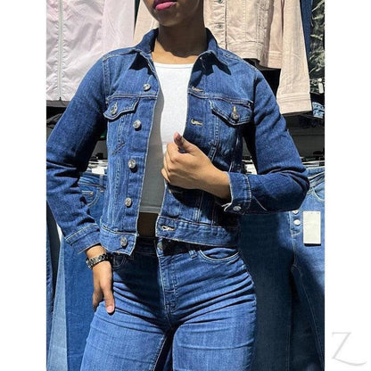 Buy-Ladies Super Strong Short Denim Jacket | Plain | "Futhi" - B Grade-Online-in South Africa-on Zalemart