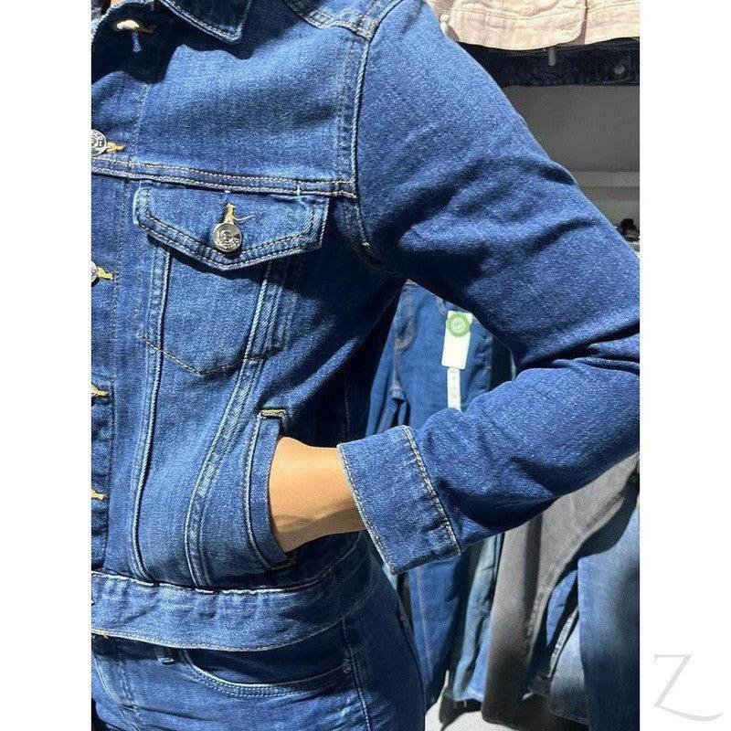 Buy-Ladies Super Strong Short Denim Jacket | Plain | "Futhi" - B Grade-Online-in South Africa-on Zalemart