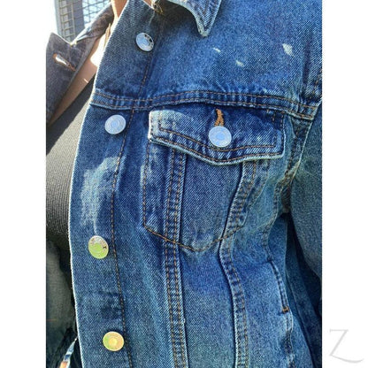 Buy-Ladies Super Strong Short Denim Jacket | Plain | "Wow" - B Grade-Online-in South Africa-on Zalemart