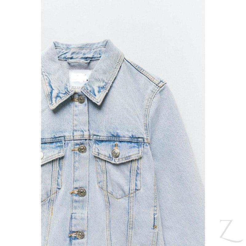 Buy-Ladies Super Strong Short Denim Jacket | Plain | "Zia" - B Grade-Online-in South Africa-on Zalemart