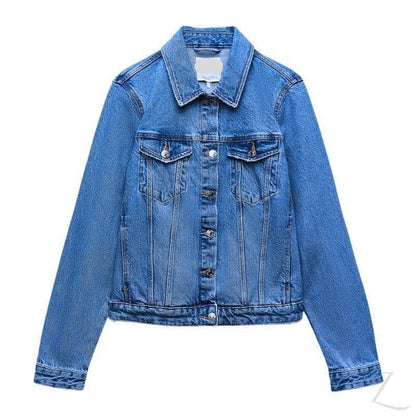 Buy-Ladies Super Strong Short Denim Jacket | Plain | "Zia" - B Grade-Online-in South Africa-on Zalemart