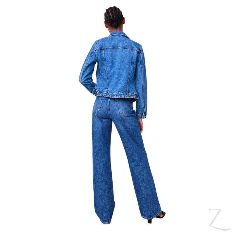 Buy-Ladies Super Strong Short Denim Jacket | Plain | "Zia" - B Grade-Online-in South Africa-on Zalemart