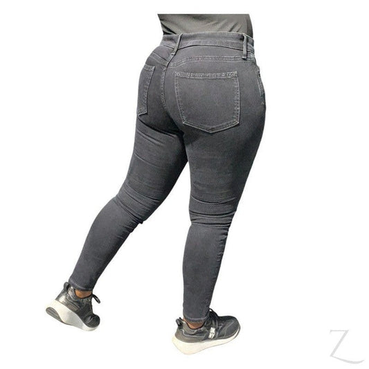 Buy-Ladies Super Strong Slightly Stretchy Skinny Denim Jeans | Plain | "Roo" - B Grade-Online-in South Africa-on Zalemart