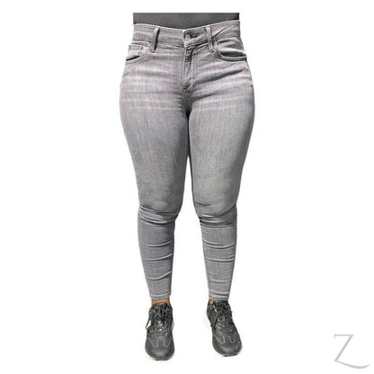Buy-Ladies Super Strong Slightly Stretchy Skinny Denim Jeans | Plain | "Roo" - B Grade-Online-in South Africa-on Zalemart