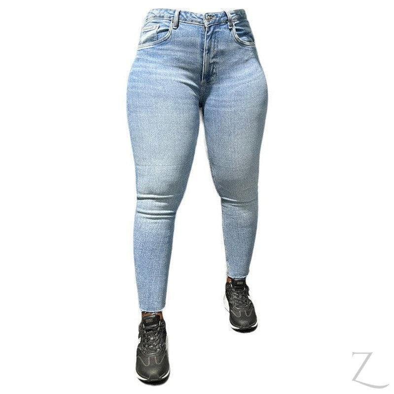 Buy-Ladies Super Strong Stretchy Skinny Denim Jeans | Cropped | "Zia" - B Grade-Online-in South Africa-on Zalemart