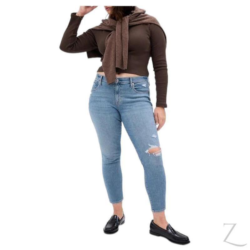 Buy-Ladies Super Strong Stretchy Skinny Denim Jeans | Ripped | "Bobo" - B Grade-Online-in South Africa-on Zalemart