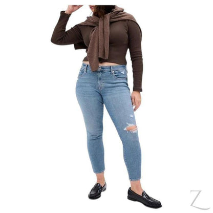 Buy-Ladies Super Strong Stretchy Skinny Denim Jeans | Ripped | "Bobo" - B Grade-Online-in South Africa-on Zalemart