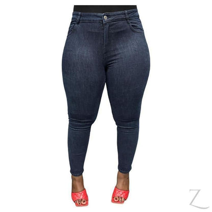 Buy-Ladies Super Strong Super Skinny Slightly Stretchy Denim Jeans | Plain | "Rio" - B Grade-Online-in South Africa-on Zalemart