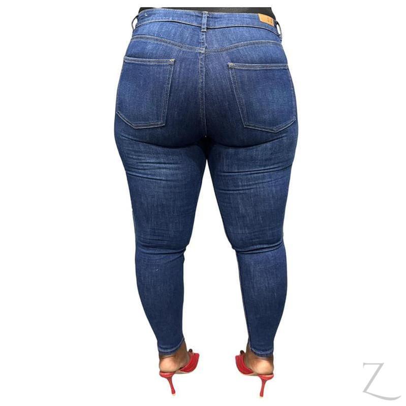 Buy-Ladies Super Strong Super Skinny Slightly Stretchy Denim Jeans | Plain | "Rio" - B Grade-Online-in South Africa-on Zalemart
