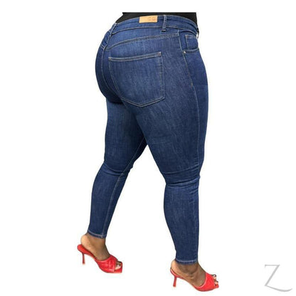 Buy-Ladies Super Strong Super Skinny Slightly Stretchy Denim Jeans | Plain | "Rio" - B Grade-Online-in South Africa-on Zalemart