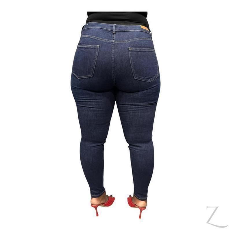 Buy-Ladies Super Strong Super Skinny Slightly Stretchy Denim Jeans | Plain | "Rio" - B Grade-Online-in South Africa-on Zalemart