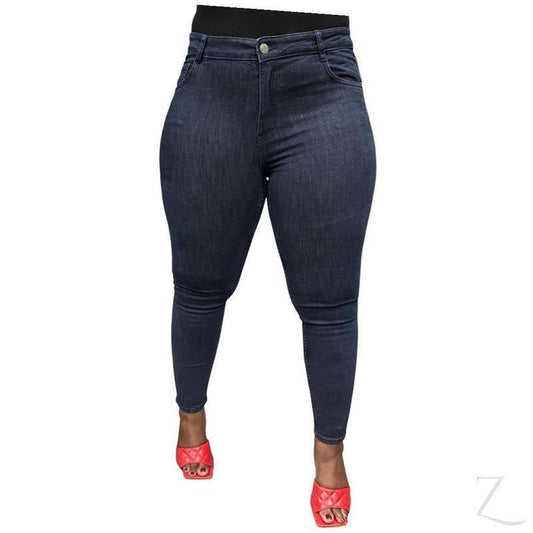 Buy-Ladies Super Strong Super Skinny Slightly Stretchy Denim Jeans | Plain | "Rio" - B Grade-Online-in South Africa-on Zalemart