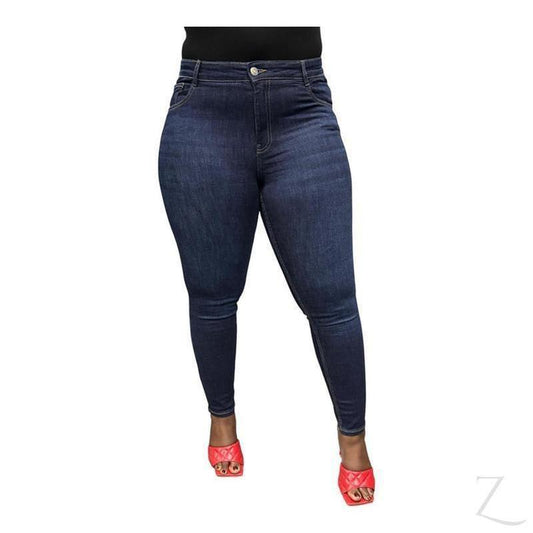 Buy-Ladies Super Strong Super Skinny Slightly Stretchy Denim Jeans | Plain | "Rio" - B Grade-Online-in South Africa-on Zalemart